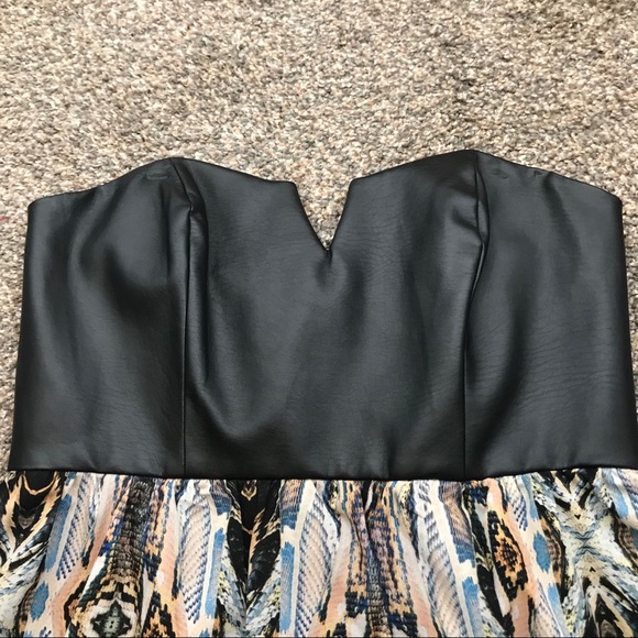 5|48 Saks Fifth Avenue strapless mini dress - Picture 2 of 8